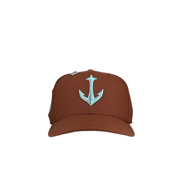 Seattle Kraken 2024 Brown Winter Classic Metallic 59Fifty Fitted Hat