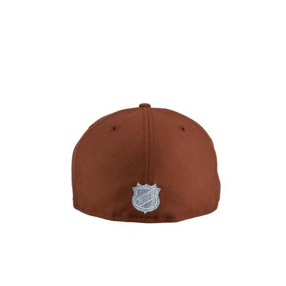 Seattle Kraken 2024 Brown Winter Classic Metallic 59Fifty Fitted Hat