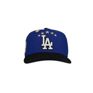 Los Angeles Dodgers 40th Anniversary Metallic Stars 59Fifty Fitted Hat