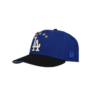 Los Angeles Dodgers 40th Anniversary Metallic Stars 59Fifty Fitted Hat