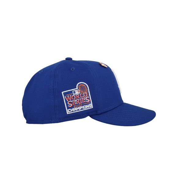 Los Angeles Dodgers 2024 World Series Light Royal Metallic 59Fifty Fitted Hat