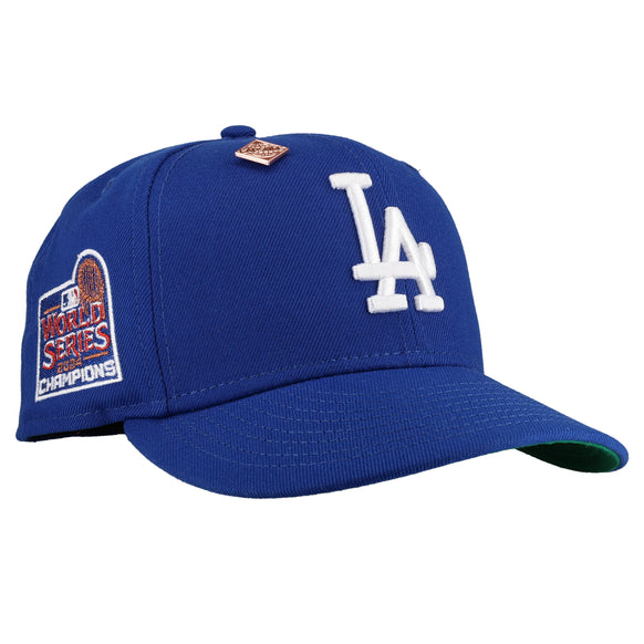 Los Angeles Dodgers 2024 World Series Light Royal Metallic 59Fifty Fitted Hat