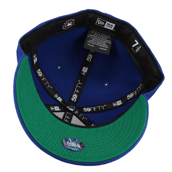 Los Angeles Dodgers 2024 World Series Light Royal Metallic 59Fifty Fitted Hat