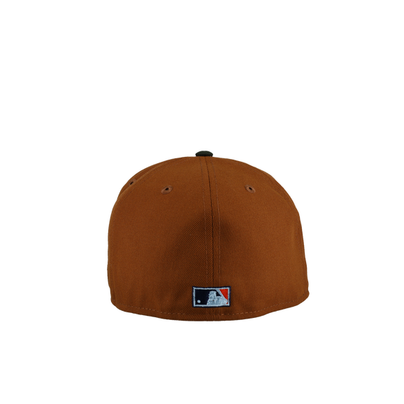 New York Mets Toasted Peanut Shea Stadium 59Fifty Fitted Hat