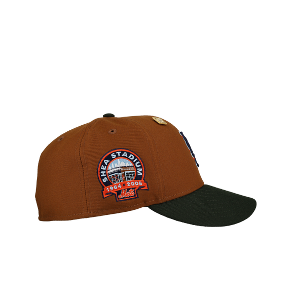 New York Mets Toasted Peanut Shea Stadium 59Fifty Fitted Hat