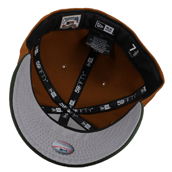 New York Mets Toasted Peanut Shea Stadium 59Fifty Fitted Hat