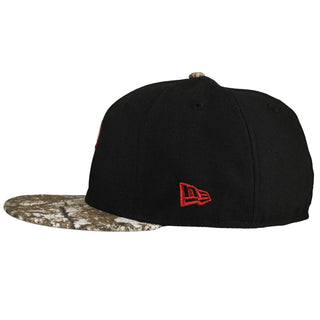 Seattle Mariners 30th Anniversary Metallic Realtree Black 59Fifty Fitted Hat