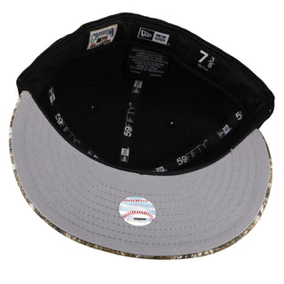 Seattle Mariners 30th Anniversary Metallic Realtree Black 59Fifty Fitted Hat