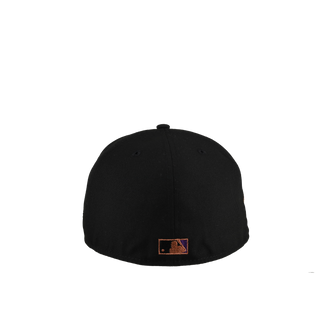 Seattle Mariners 25th Anniversary Black Copper Metallic 59Fifty Fitted Hat