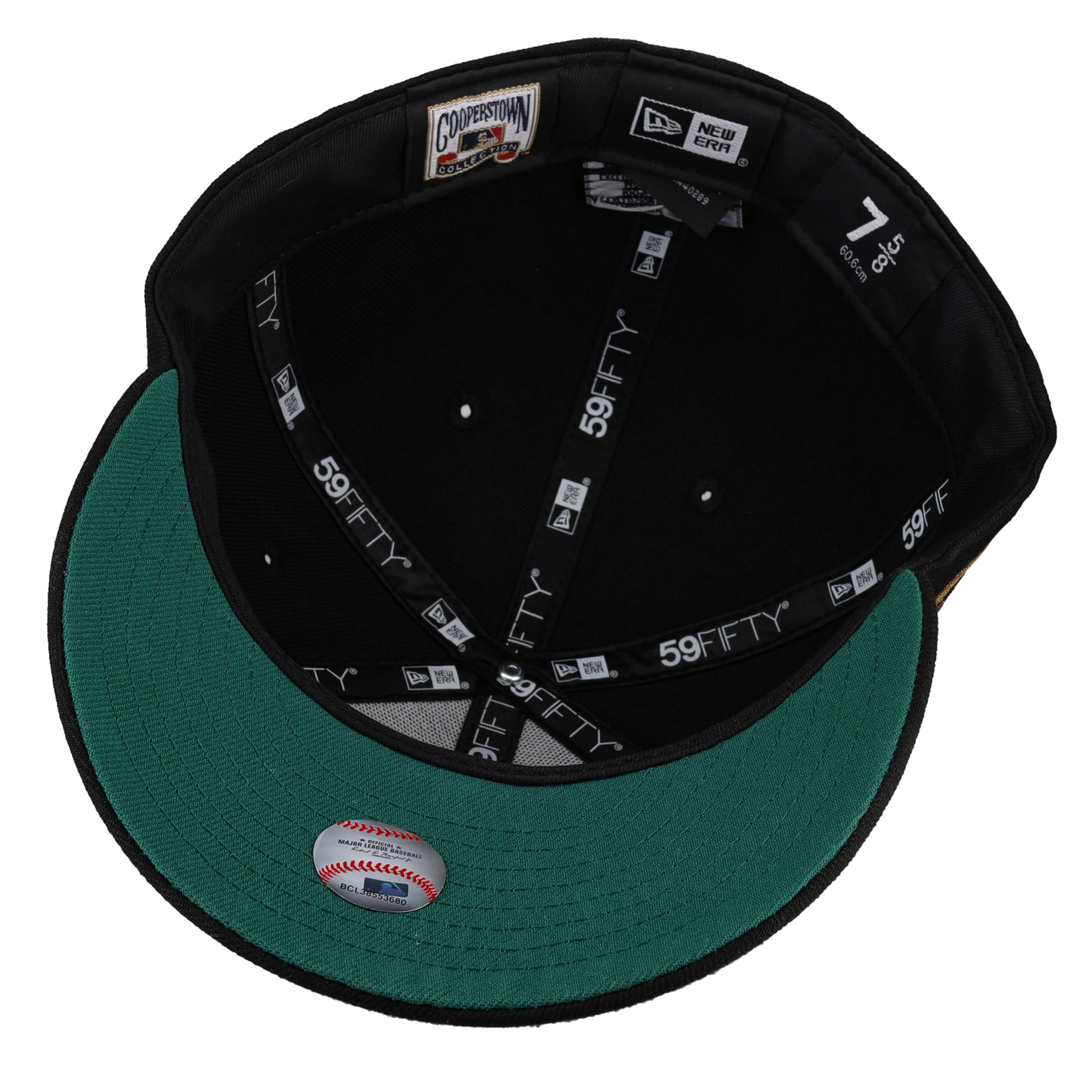 Seattle Mariners 25th Anniversary Black Copper Metallic 59Fifty Fitted Hat