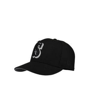 Seattle Mariners 40th Anniversary Black Out 59Fifty Fitted Hat