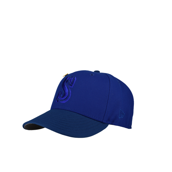 Seattle Mariners 20th Anniversary Blueberry Metallic 59Fifty Fitted Hat