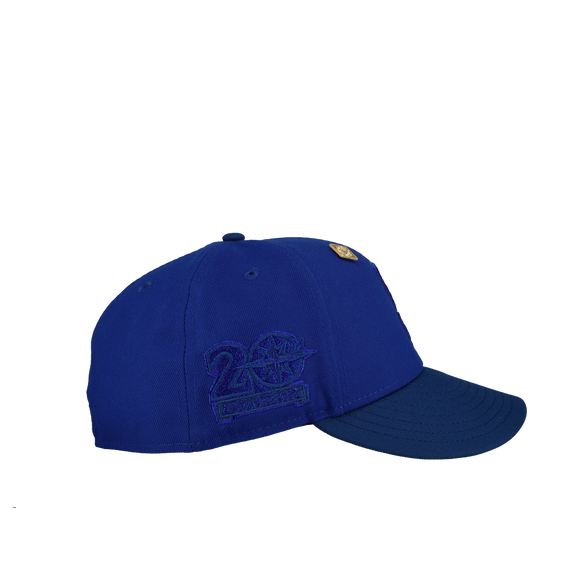 Seattle Mariners 20th Anniversary Blueberry Metallic 59Fifty Fitted Hat