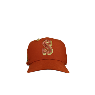 Seattle Mariners 40th Anniversary Burnt Orange Metallic 59Fifty Fitted Hat