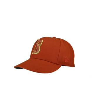 Seattle Mariners 40th Anniversary Burnt Orange Metallic 59Fifty Fitted Hat