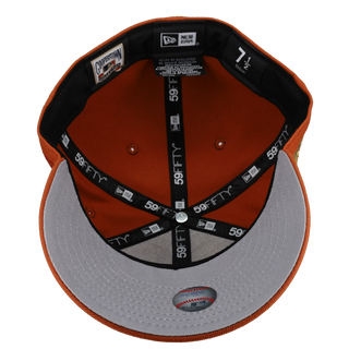 Seattle Mariners 40th Anniversary Burnt Orange Metallic 59Fifty Fitted Hat