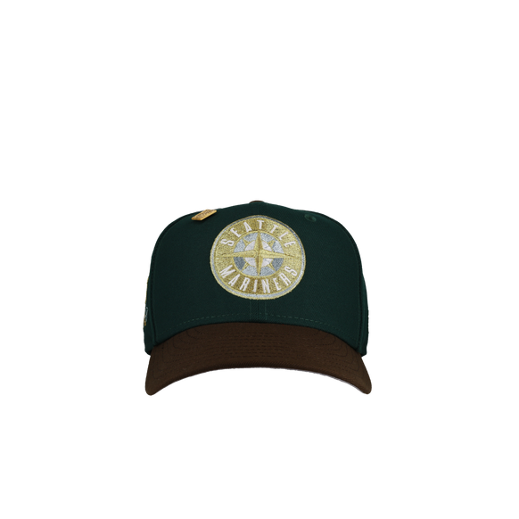 Seattle Mariners “Ken Griffey Jr” Green/Brown Metallic 59Fifty Fitted Hat