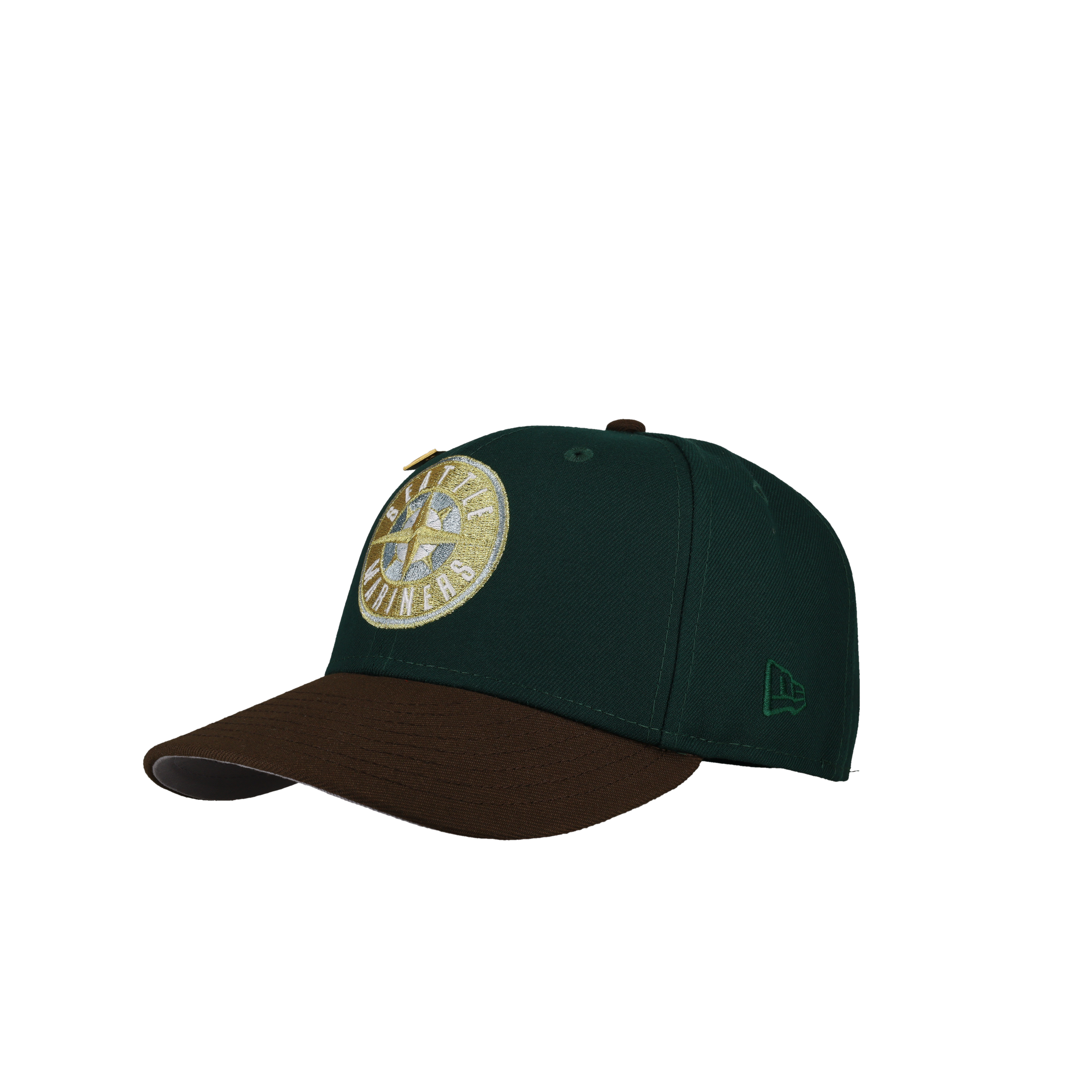 Seattle Mariners “Ken Griffey Jr” Green/Brown Metallic 59Fifty Fitted Hat