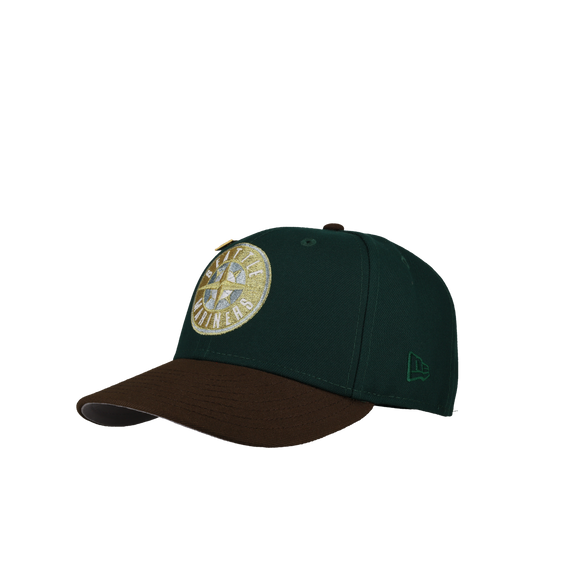 Seattle Mariners “Ken Griffey Jr” Green/Brown Metallic 59Fifty Fitted Hat