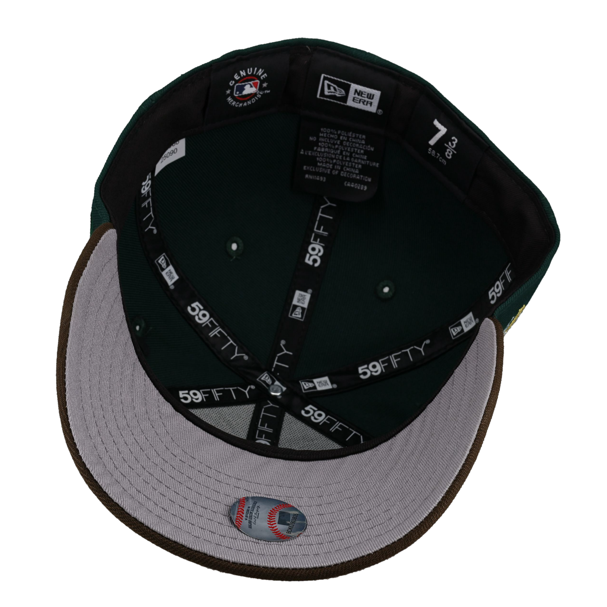 Seattle Mariners “Ken Griffey Jr” Green/Brown Metallic 59Fifty Fitted Hat