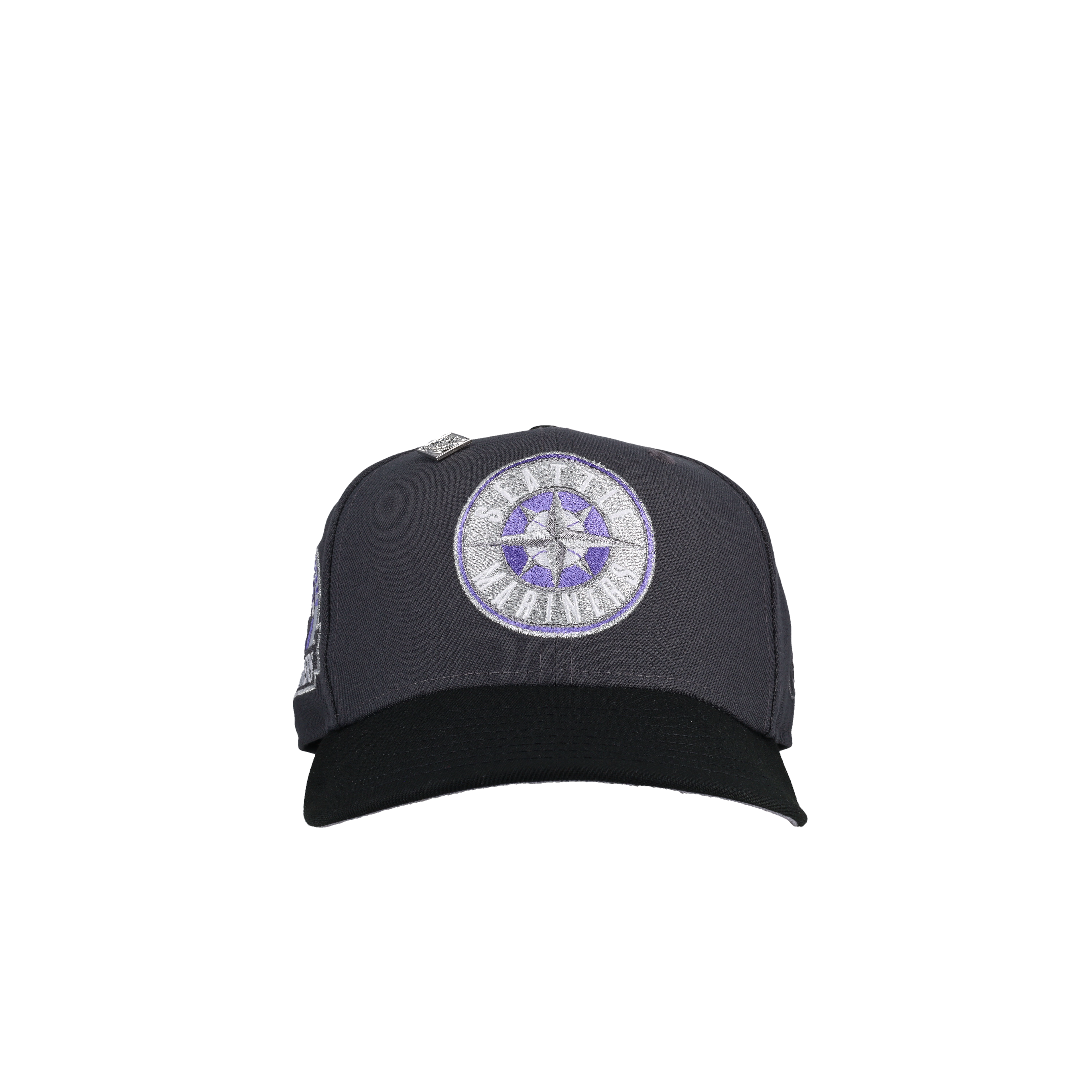 Seattle Mariners 30th Anniversary Graphite/Black Metallic 59Fifty Fitted Hat