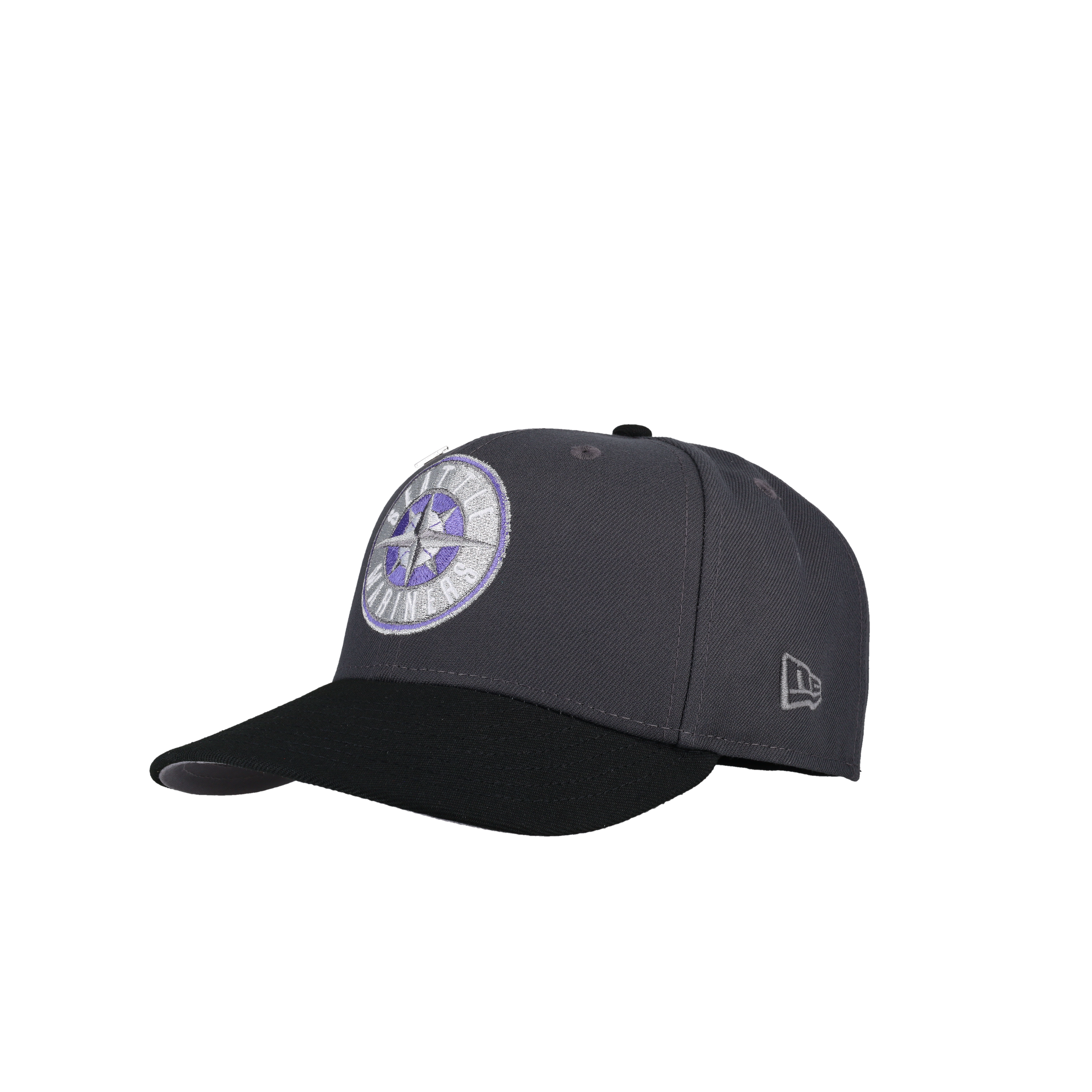 Seattle Mariners 30th Anniversary Graphite/Black Metallic 59Fifty Fitted Hat