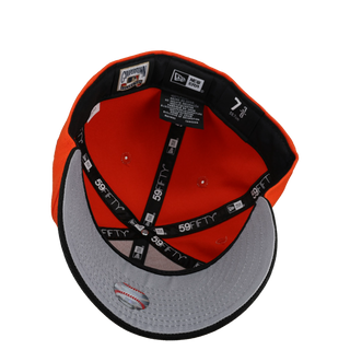 Seattle Mariners 20th Anniversary Orange/Black Metallic 59Fifty Fitted Hat