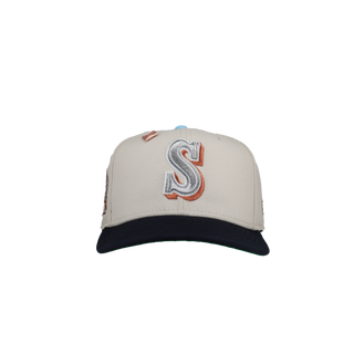 Seattle Mariners 30th Season Stone Metallic 59Fifty Fitted Hat