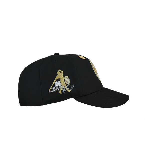 Seattle Mariners “Ken Griffey Jr” Black Icey Gold Metallic 59Fifty Fitted Hat