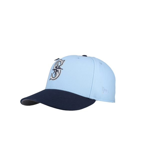 Seattle Mariners 20th Anniversary Two Tone Blue Metallic 59Fifty Fitted Hat