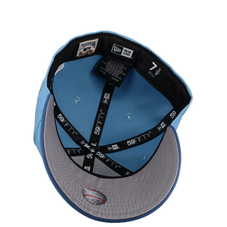 Seattle Mariners 255h Anniversary Light Blue Royal Metallic 59Fifty Fitted Hat