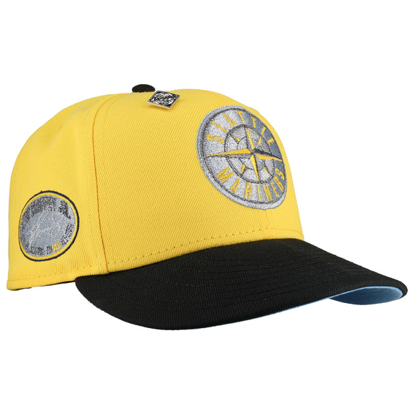 Seattle Mariners “Ken Griffey Jr” Yellow/Blue Metallic 59Fifty Fitted Hat