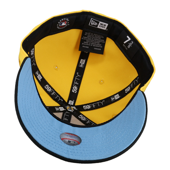 Seattle Mariners “Ken Griffey Jr” Yellow/Blue Metallic 59Fifty Fitted Hat