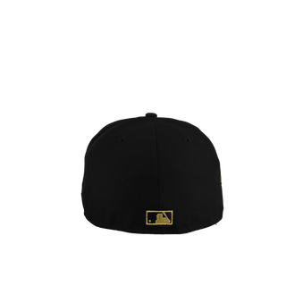 Florida Marlins 10th Anniversary Black Aqua Metallic 59Fifty Fitted Hat