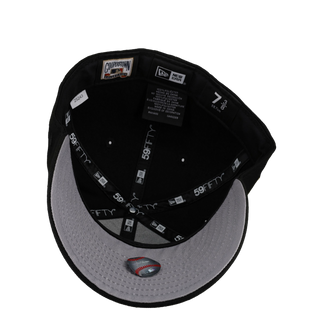 Florida Marlins 10th Anniversary Black Aqua Metallic 59Fifty Fitted Hat