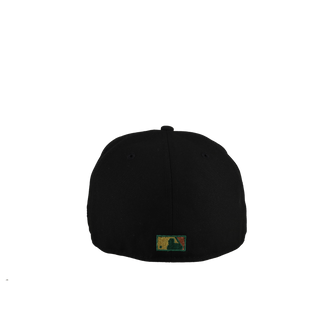 Florida Marlins 10th Anniversary Black/Gold/Green Metallic 59Fifty Fitted Hat