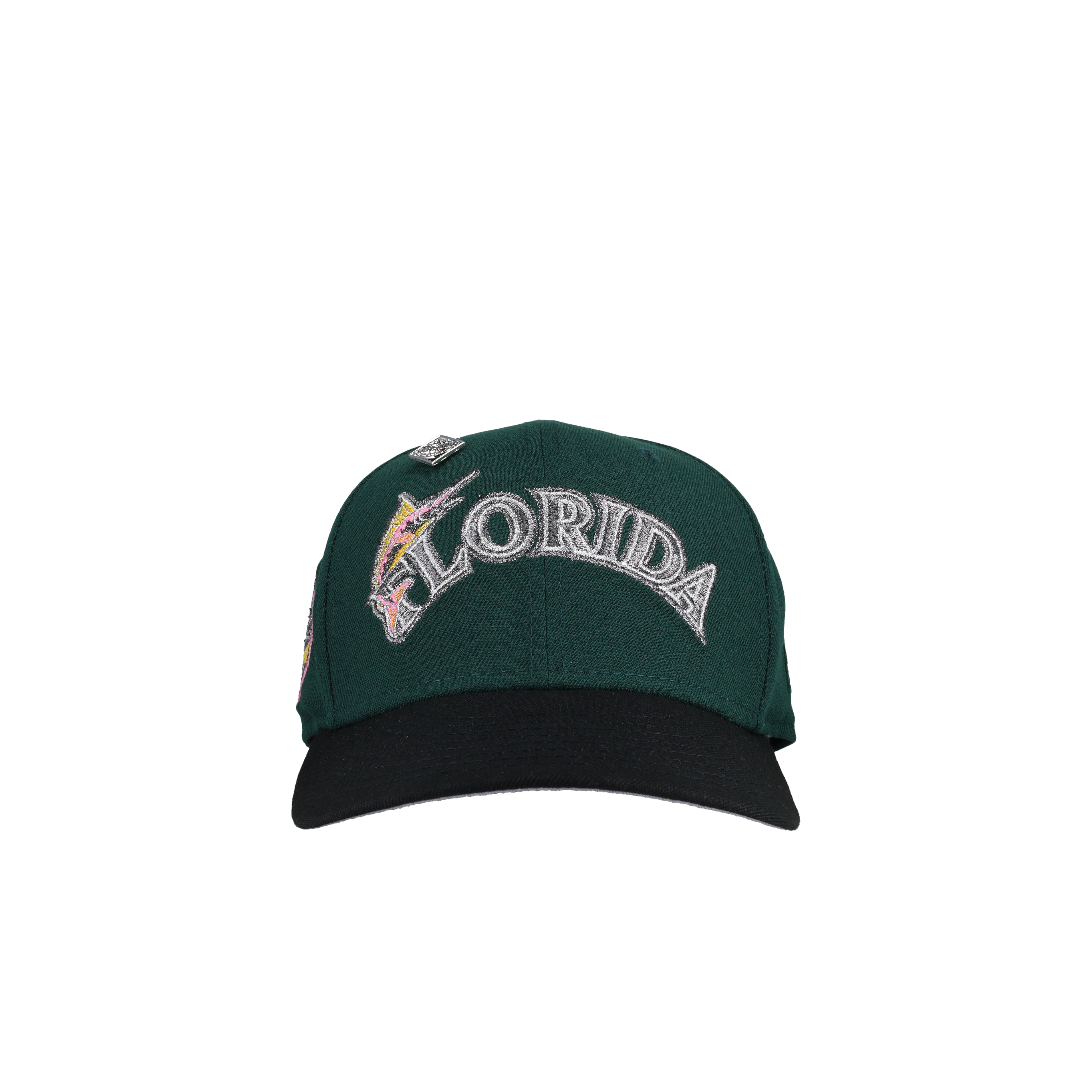 Florida Marlins 2003 World Series Green Pink Metallic 59Fifty Fitted Hat