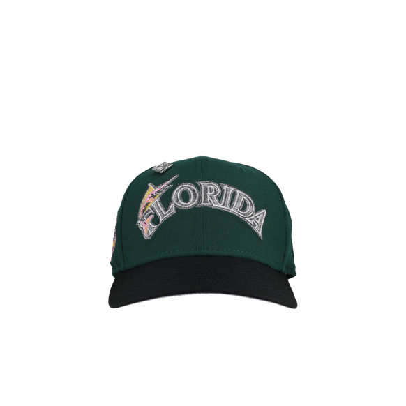 Florida Marlins 2003 World Series Green Pink Metallic 59Fifty Fitted Hat