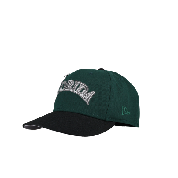 Florida Marlins 2003 World Series Green Pink Metallic 59Fifty Fitted Hat