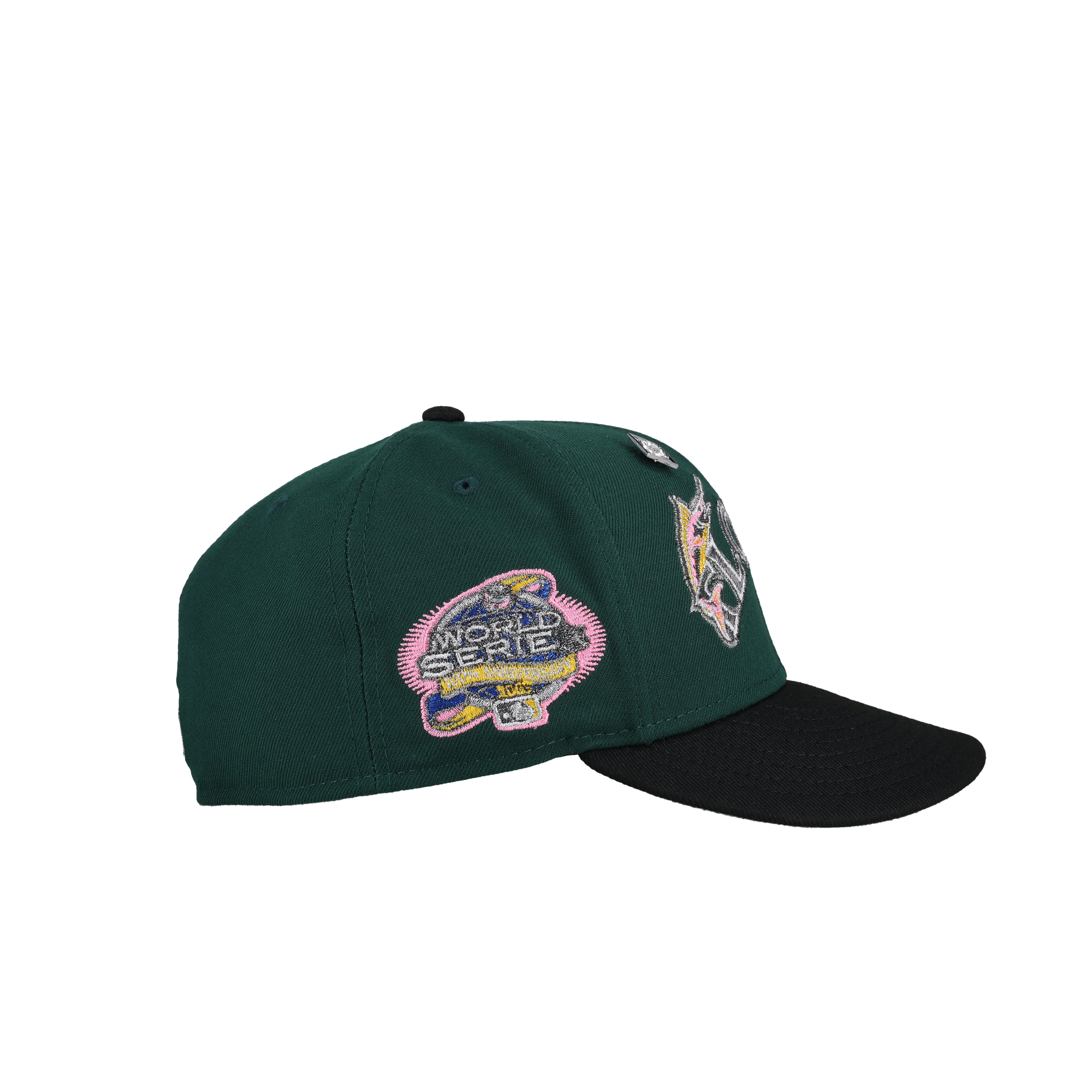 Florida Marlins 2003 World Series Green Pink Metallic 59Fifty Fitted Hat