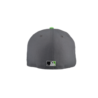 Florida Marlins 25th Anniversary Storm Gray Metallic 59Fifty Fitted Hat