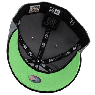 Florida Marlins 25th Anniversary Storm Gray Metallic 59Fifty Fitted Hat