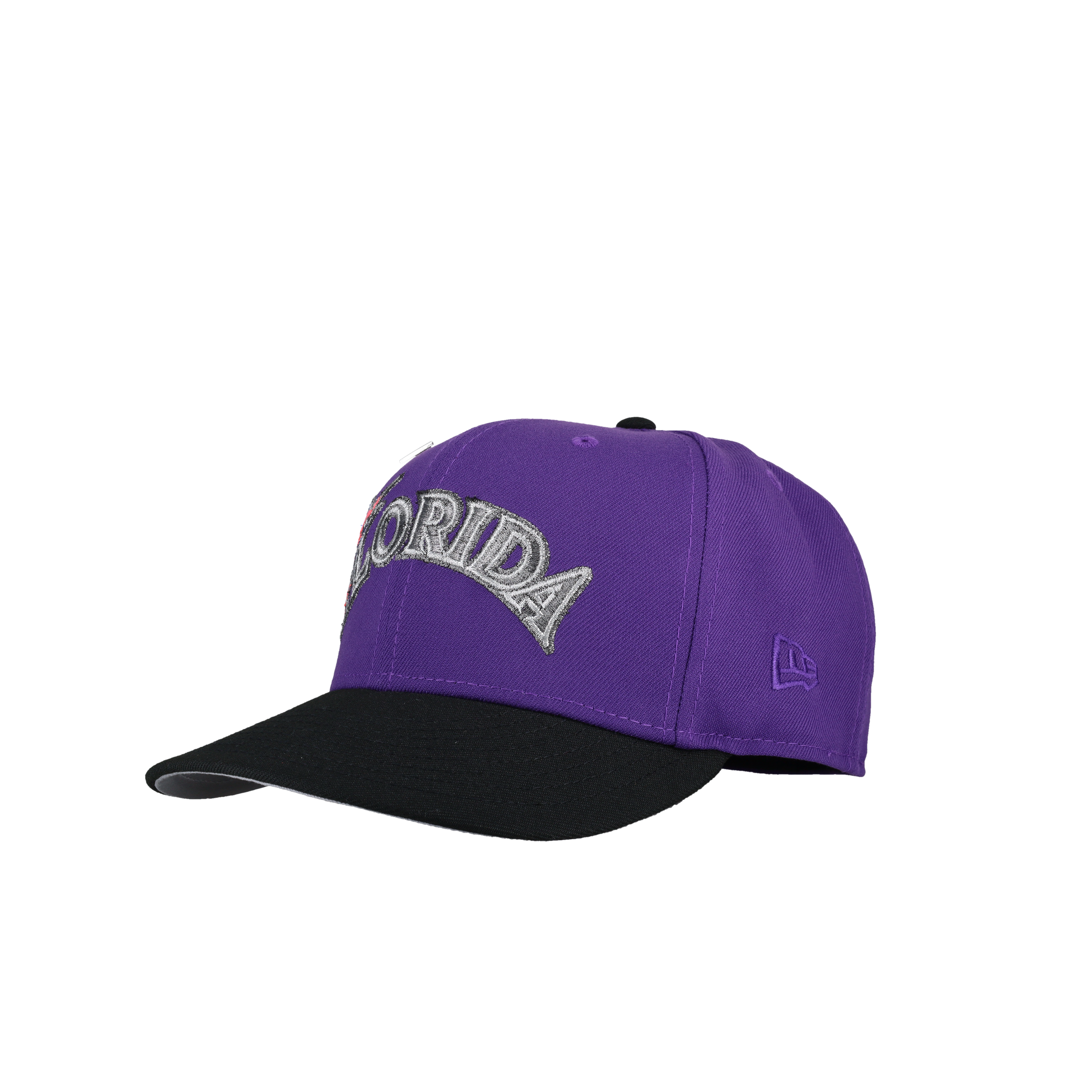 Florida Marlins 1997 World Series Purple Metallic 59Fifty Fitted Hat