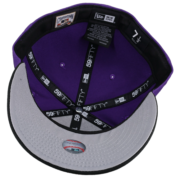 Florida Marlins 1997 World Series Purple Metallic 59Fifty Fitted Hat
