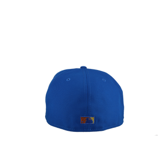 Florida Marlins 10th Anniversary Blue Gold Metallic 59Fifty Fitted Hat