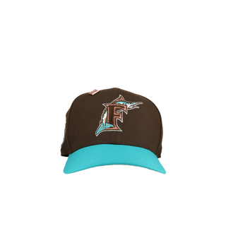 Florida Marlins 10th Anniversary Walnut Metallic 59Fifty Fitted Hat