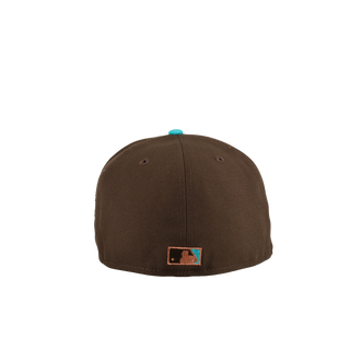 Florida Marlins 10th Anniversary Walnut Metallic 59Fifty Fitted Hat