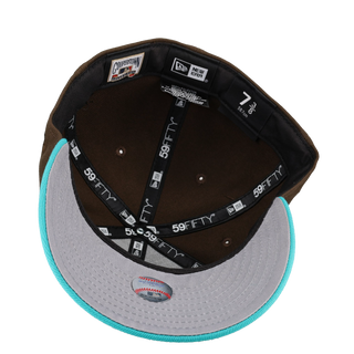 Florida Marlins 10th Anniversary Walnut Metallic 59Fifty Fitted Hat