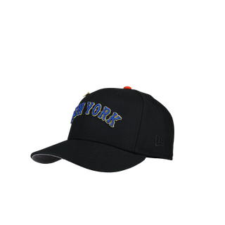 New York Mets "Mr.Met" Metallic Script 59Fifty Fitted Hat