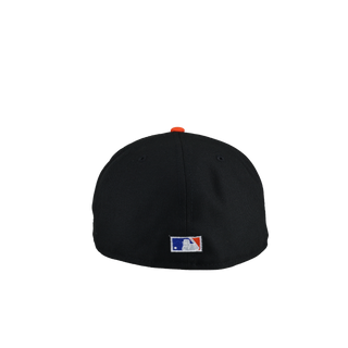 New York Mets "Mr.Met" Metallic Script 59Fifty Fitted Hat
